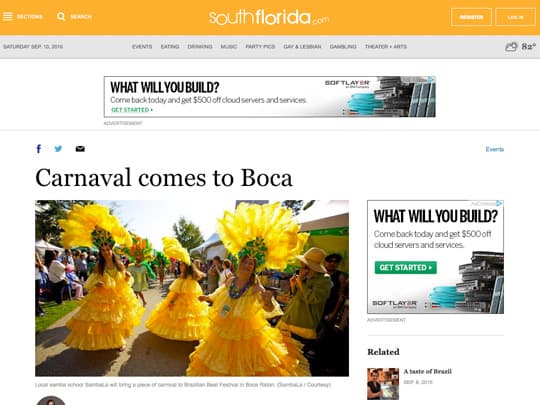 Carnival comes to Boca article SouthFlorida.com