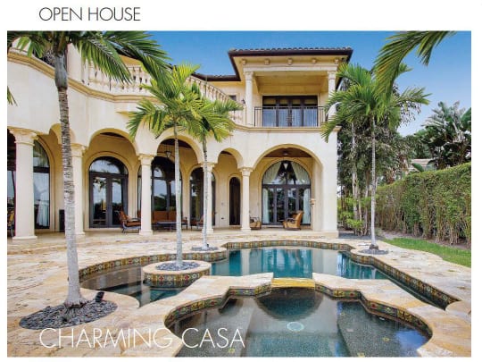 Palm Beach Illustrated picture of House built by Lang Realty
