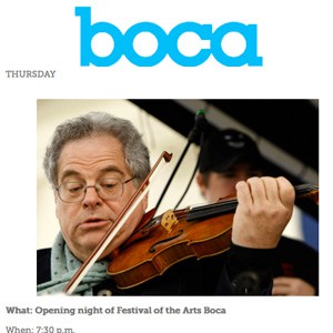Festival of the Arts Boca Magazine