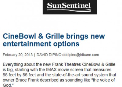 Frank Theaters Sun Sentinel 022013
