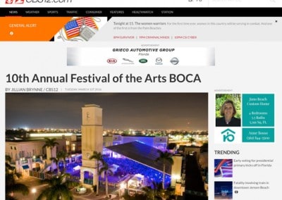 Festival of the Arts BOCA CBS12 030116