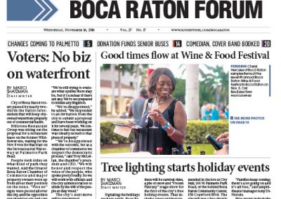City of Boca Raton Boca Raton Forum 111616