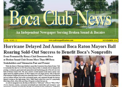 Festival of the Arts BOCA Boca Club News 112016