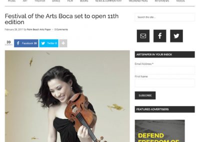 Festival of the Arts BOCA Palm Beach ArtsPaper 022817