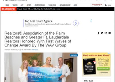 Realtors Association of Palm Beaches PalmBeachPost.com 08162017