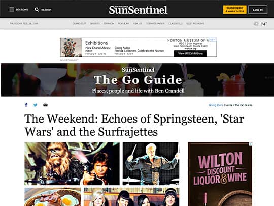 Sun-Sentinel placement - Polin PR