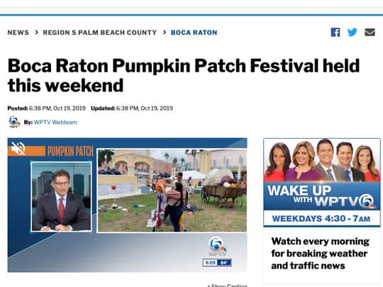 Polin PR placement WPTV.com - City of Boca Raton