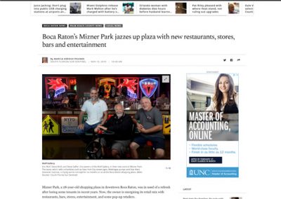 Boca Raton’s Mizner Park jazzes up plaza with new restaurants, stores, bars and entertainment