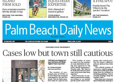 Lang Realty Palm Beach Daily News 04242020